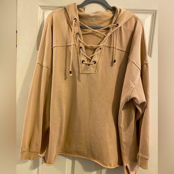 aerie Tops - American Eagle Aerie women’s hoodie long sleeve shirt . Sz large